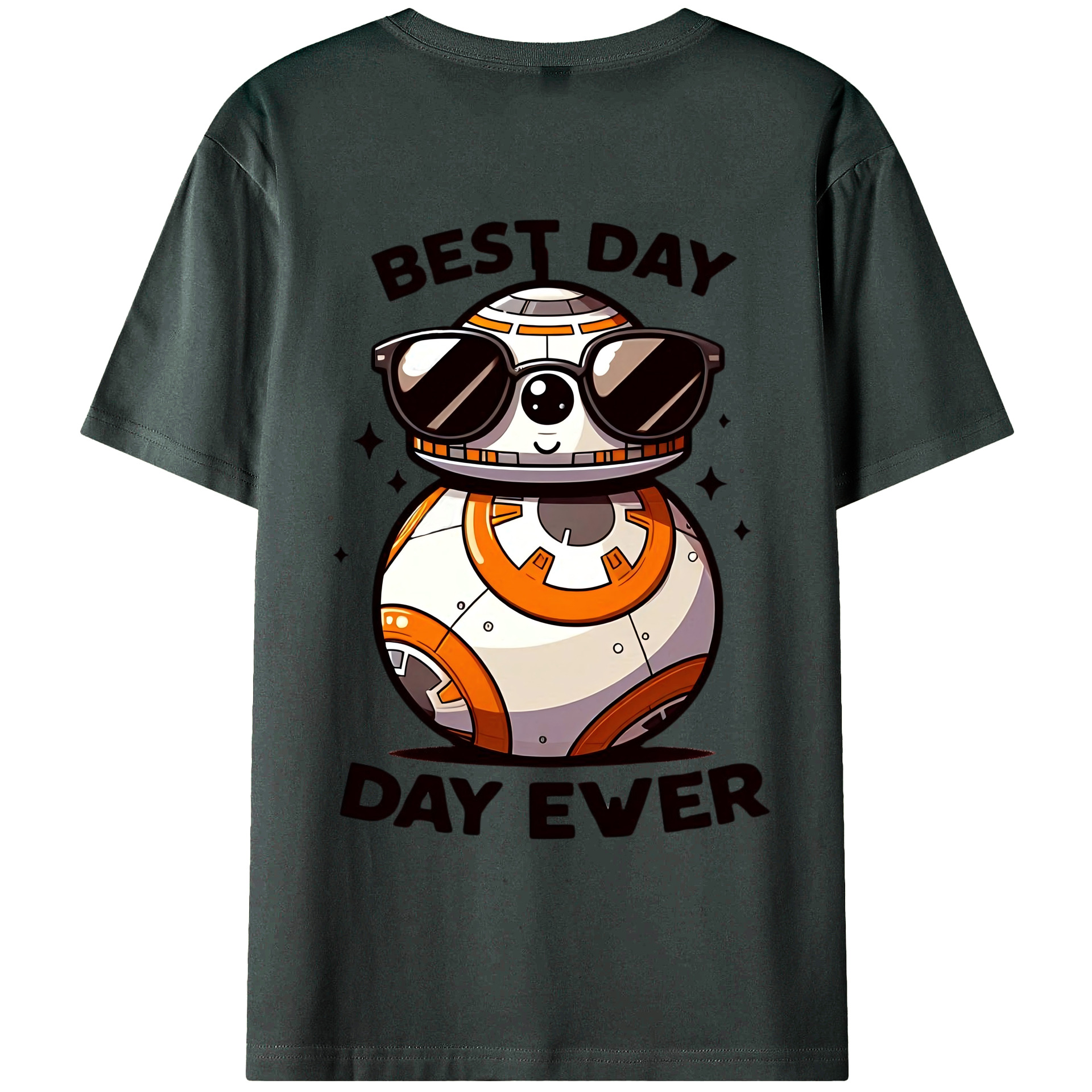 （画像用） スター・ウォーズ Star Wars 綿100％ メンズ半袖Tシャツ（バックプリント） 通気性